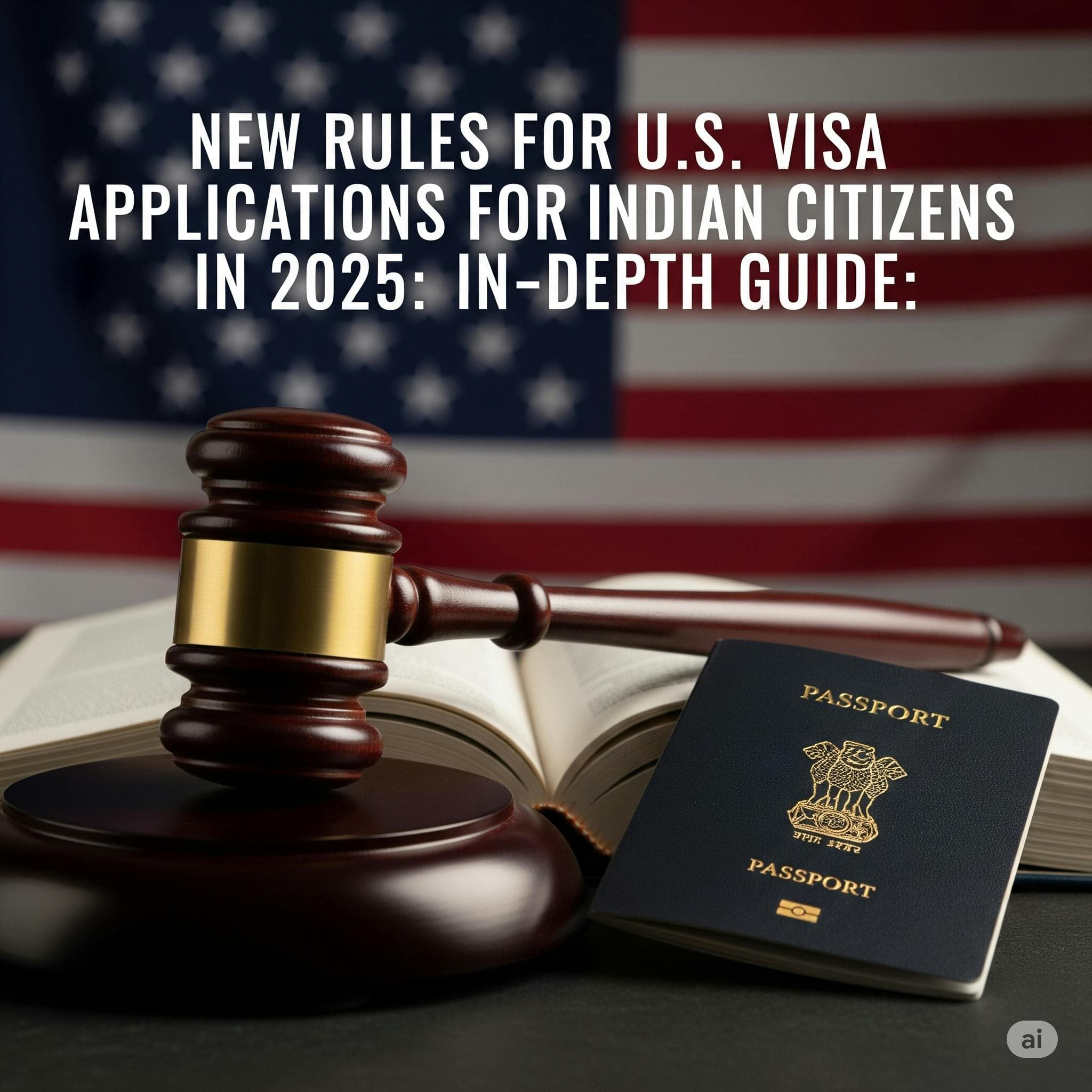 New Rules for U.S. Visa Applications for Indian Citizens in 2025: In-Depth Guide