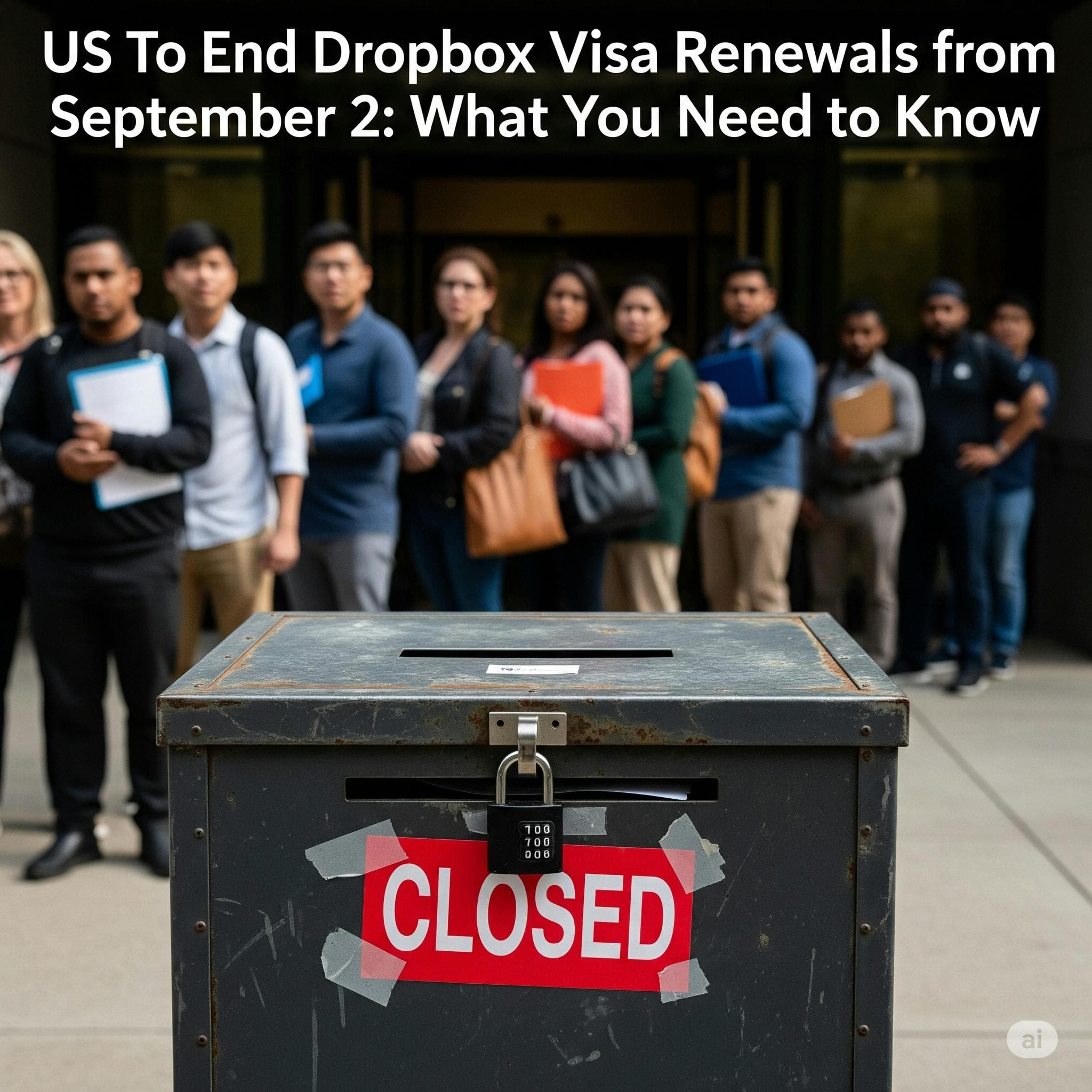 US to End Dropbox Visa Renewals from September 2: What You Need to Know