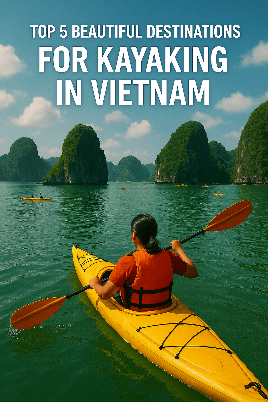 Top 5 most beautiful destinations for kayaking in Vietnam